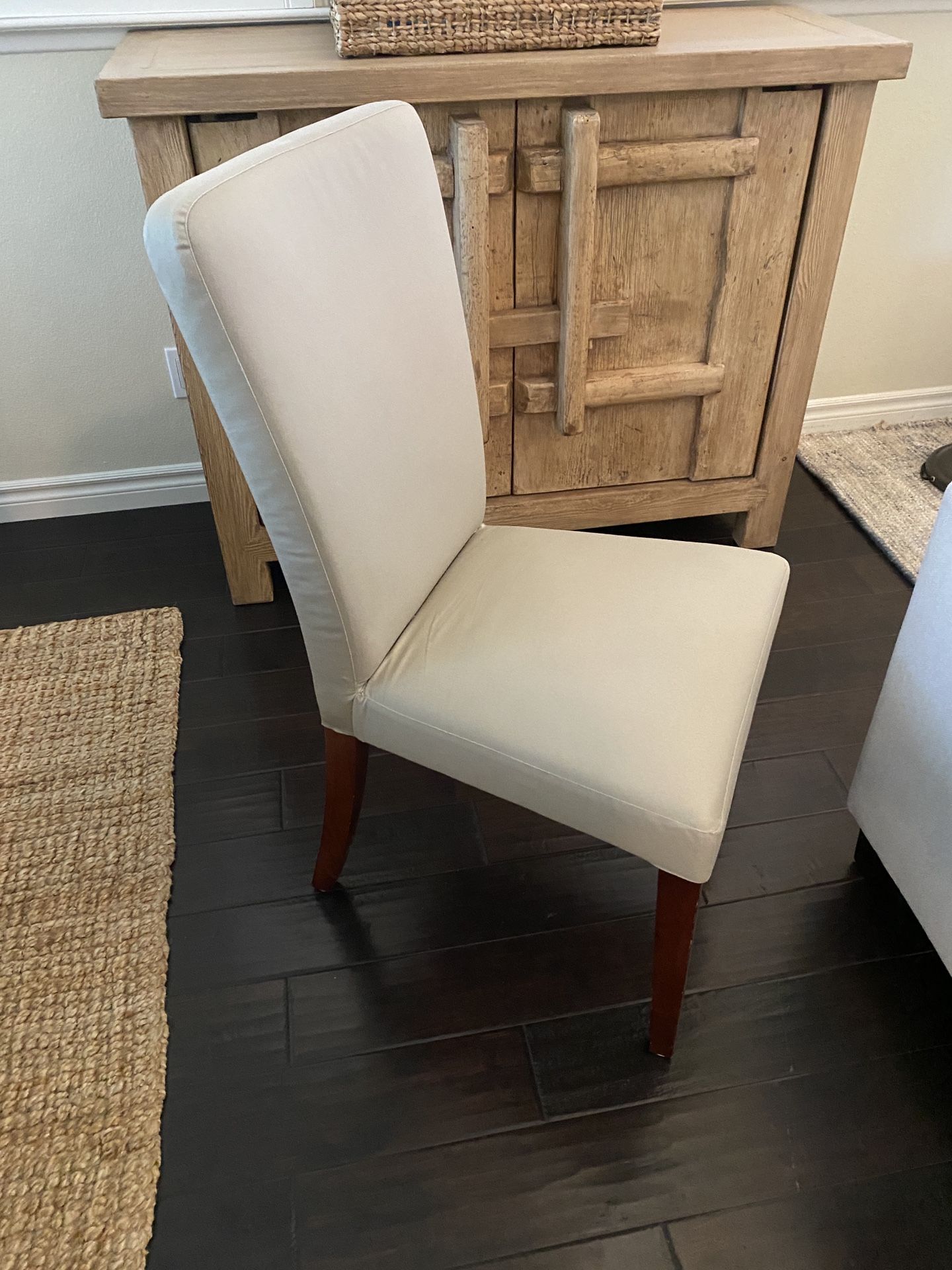 Pottery Barn Dining Room Chairs With Slipcovers