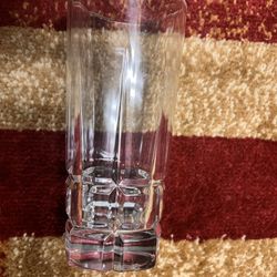  New Clear Glass Tumbler $10 Cash Only. Cross Posted 
