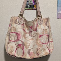 Pink Coach Bag 