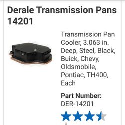 Derale TH400 Transmission Oil Pan