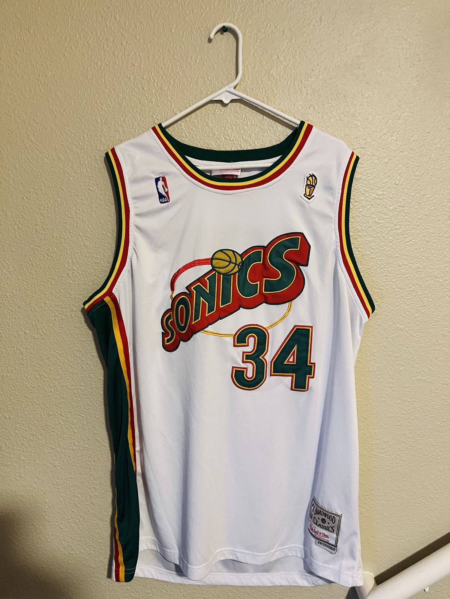 Throwback Seattle Sonics Jersey