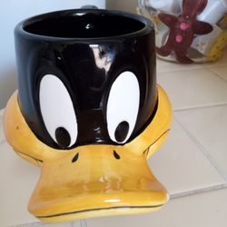 Vintage Loony Toons Daffy Duck Warner Bros Mug