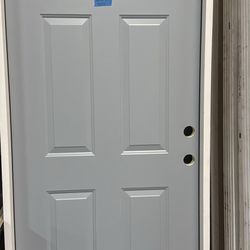 Exterior Door $200 36x80 With Frame 6 Panels Design 