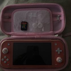 Coral Pink Nintendo Switch