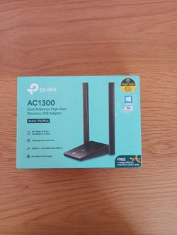 TP-Link Archer T4U Plus AC1300 USB WiFi Adapter
