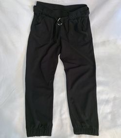 Women’s black joggers work pants sz 9