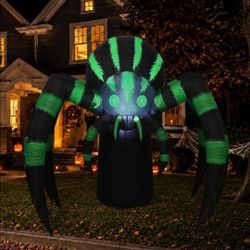 Giant Halloween Inflatable Spider Decoration