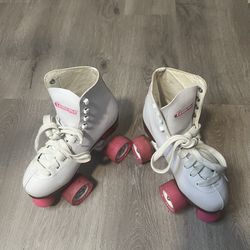 Chicago Ladies Women’s Rink Roller Skates Size 6 White