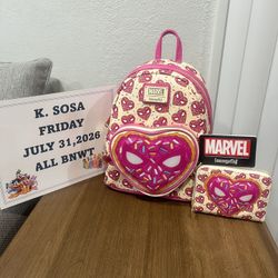Spider-Man Donut Loungefly Set 