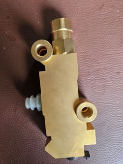 Disc/Drum Brass Brake Proportioning Valve Master Cylinder Booster For Chevy GM