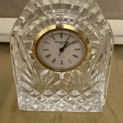 Waterford crystal freestanding clock needs battery
