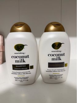 Ogx coconut milk shampoo & conditioner