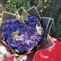 Corazón Con Rosas Eternas