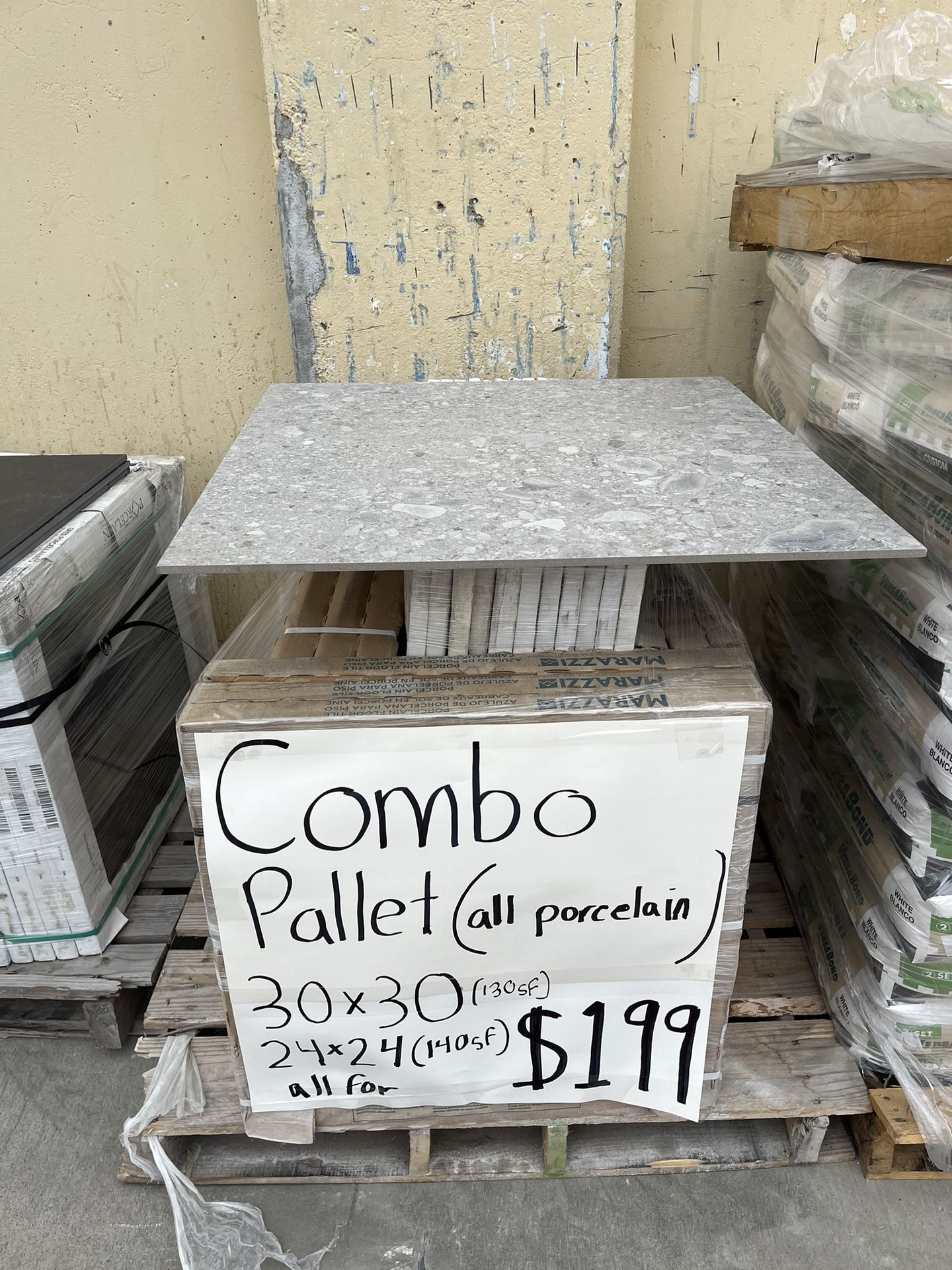 30x30 & 24x24 Porcelain Tile