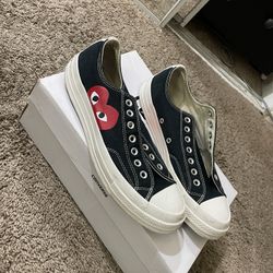 CDG CONVERSE BLACK