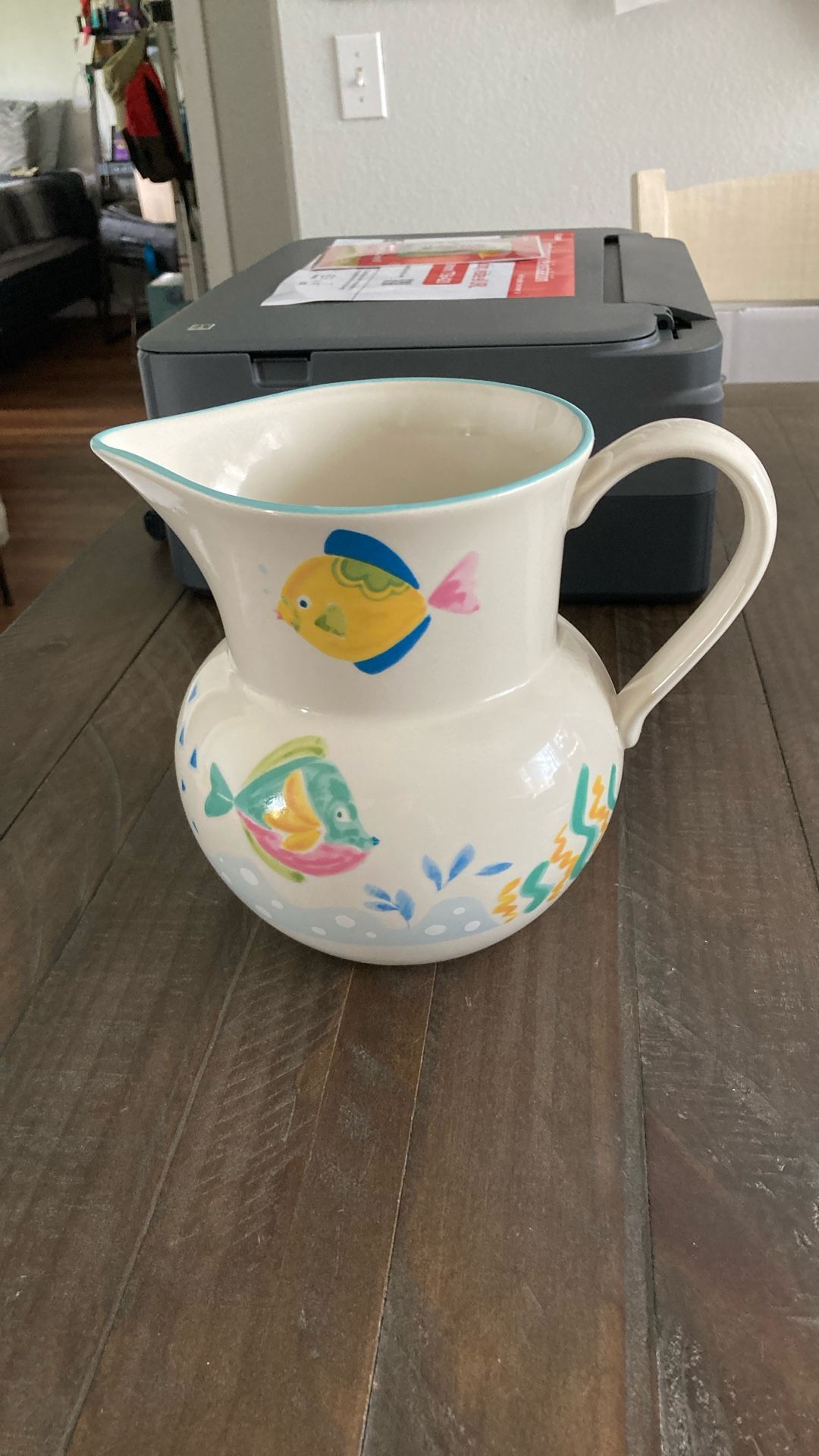 Vintage Barrier Reef Pitcher By Studio Nova