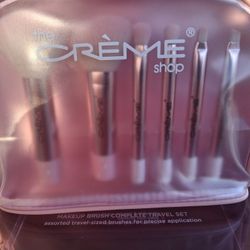 The CRÈME Shop 6pc Travel Brush Kit
