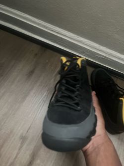 Jordan 9 Yellow and Red Size 4 kid size(NEVER WORN)