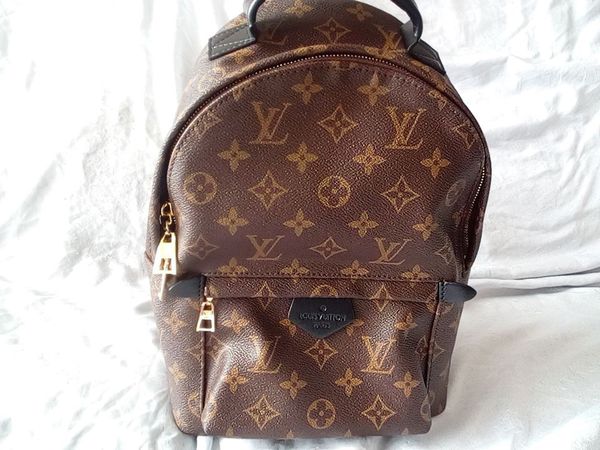 AUTHENTIC LOUIS VUITTON PALM SPRINGS BACKPACK SHOULDER PM MONOGRAM BAG M41560 for Sale in ...