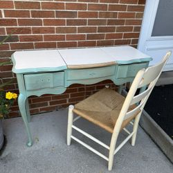 Vanity With Chair