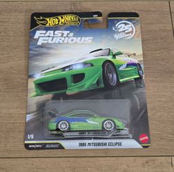 Hot Wheels Fast & Furious 25th Anniversary 1995 Mitsubishi Eclipse