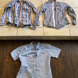 Boys Shirts Size 12/14