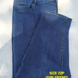 SIZE 22 WOMENS CLOTHES JEANS (ROPA PANTALONES PARA MUJER TALLA 22)