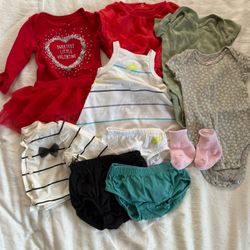 Baby Girl Clothes Bundle: 3 Months