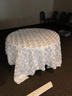 Wedding table cloths