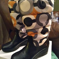 Coach Boots with Box