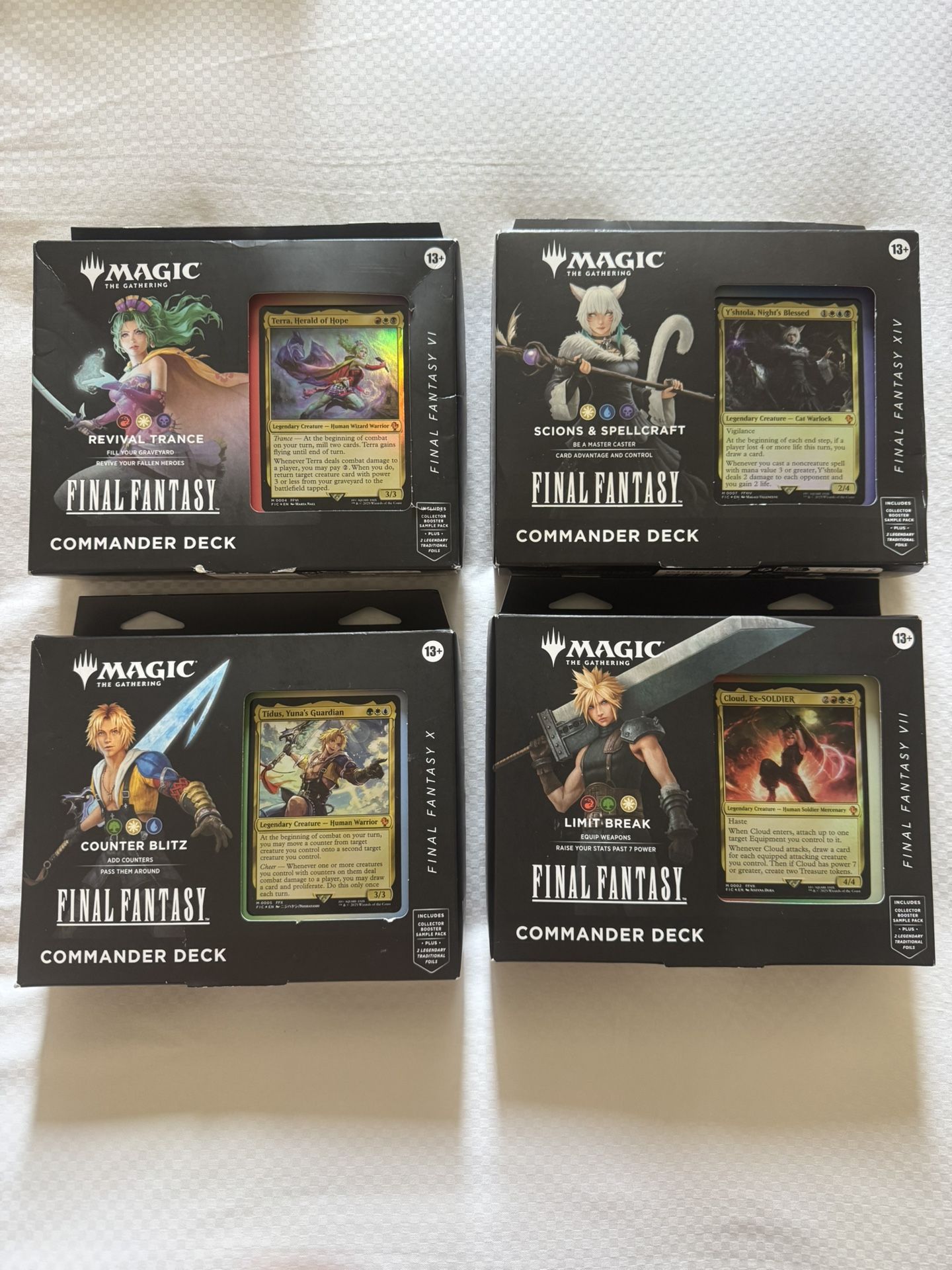 Magic Final Fantasy Commander Deck