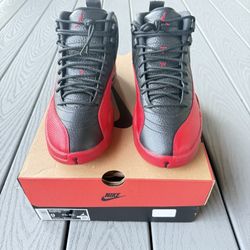 Retro Jordan 12 Blk Red Size 9 Brand New 100% Authentic 
