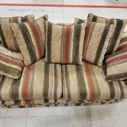 Small Couch with matching pillows