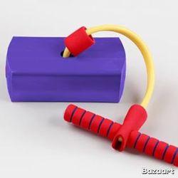 Kidoozie Foam Pogo Jumper Makes Squeaky Sounds, 250 Pound Capacity
