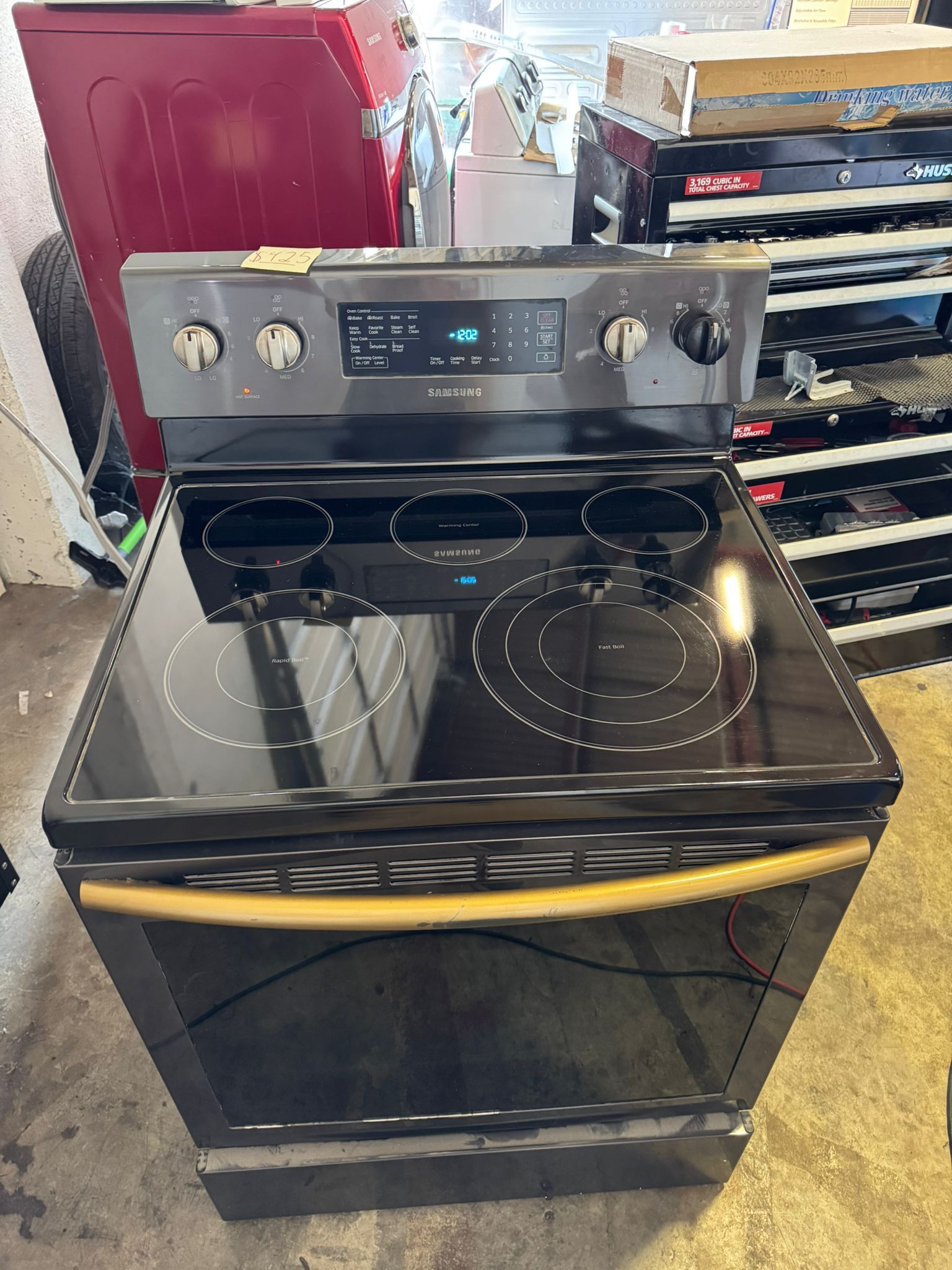 🔥 SAMSUNG ELECTRIC STOVE $425 🔥90 days warranty ✨