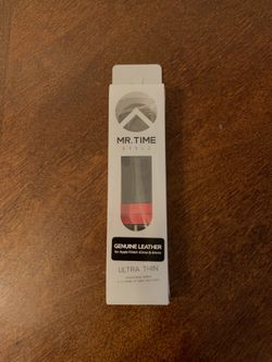 Mr Time genuine leather Apple Watch band 42mm and 44mm