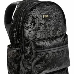 Victoria's Secret PINK Velvet Campus Backpack