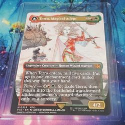 Terra, Magical Adept Amano Variant Art. MTG