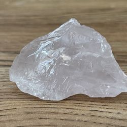 Natural Charged Rose Quartz .. ( Known For: Protection, Keep / Attract Love, Healer, Increase Popularity, Calm Emotions)