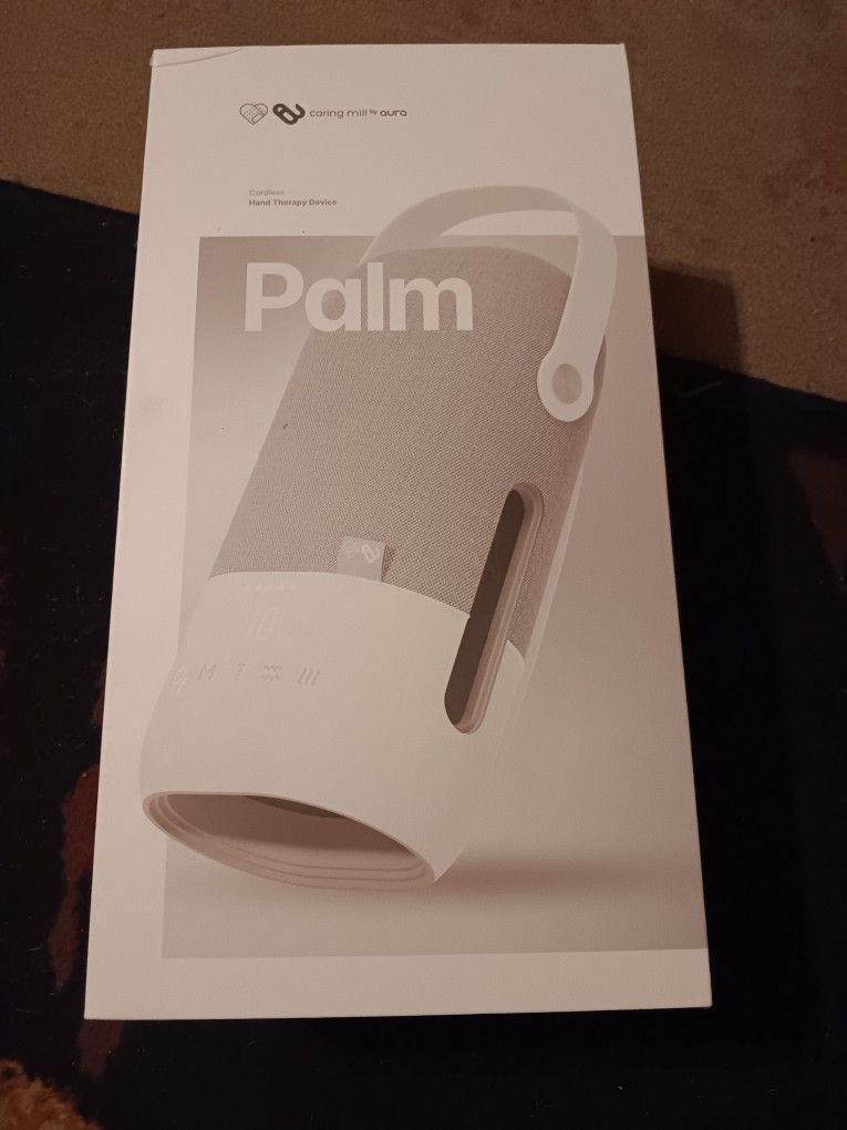 Palm Cordless Hand Therapy Device Caring Mill By Aura New