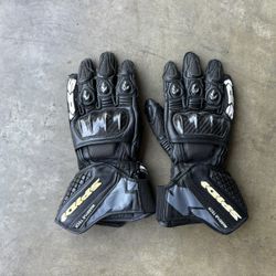 Spidi Warriortech Motorcycle Racing Gauntlets Large