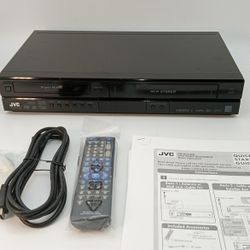JVC DVD Recorder/VCR with Remote, Manual And Cable. HDMI Output. Digital Tuner. Works Great.