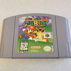 Super Mario 64 N64 Authentic