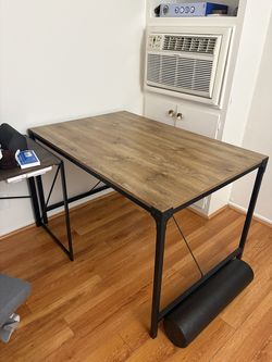 Wooden dining table