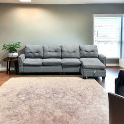 Beautiful Sectional Couch With Storage 
