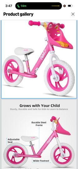 Joystar balance bike