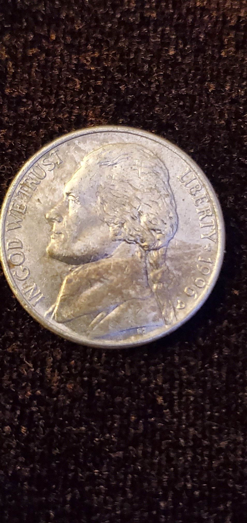 Rare 1996 D Jefferson Nickel
