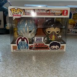 Shigaraki and Ovehaul Funko 