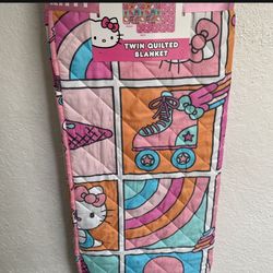 Hello Kitty Quilt Blanket