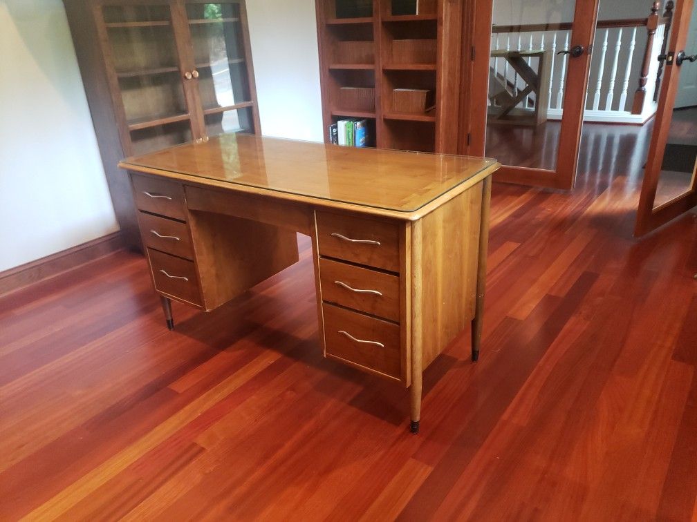 Solid Wood Walnut Lane Acclaim Desk.